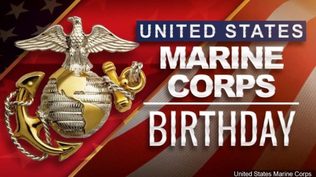 Marine Corps Birthday Sign