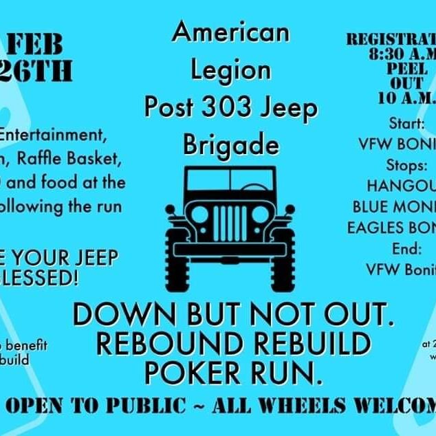 Join us for a Poker Run!