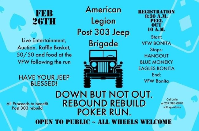 Join us for a Poker Run!