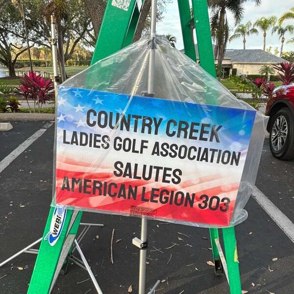 Country Creek Ladies Golf Sign