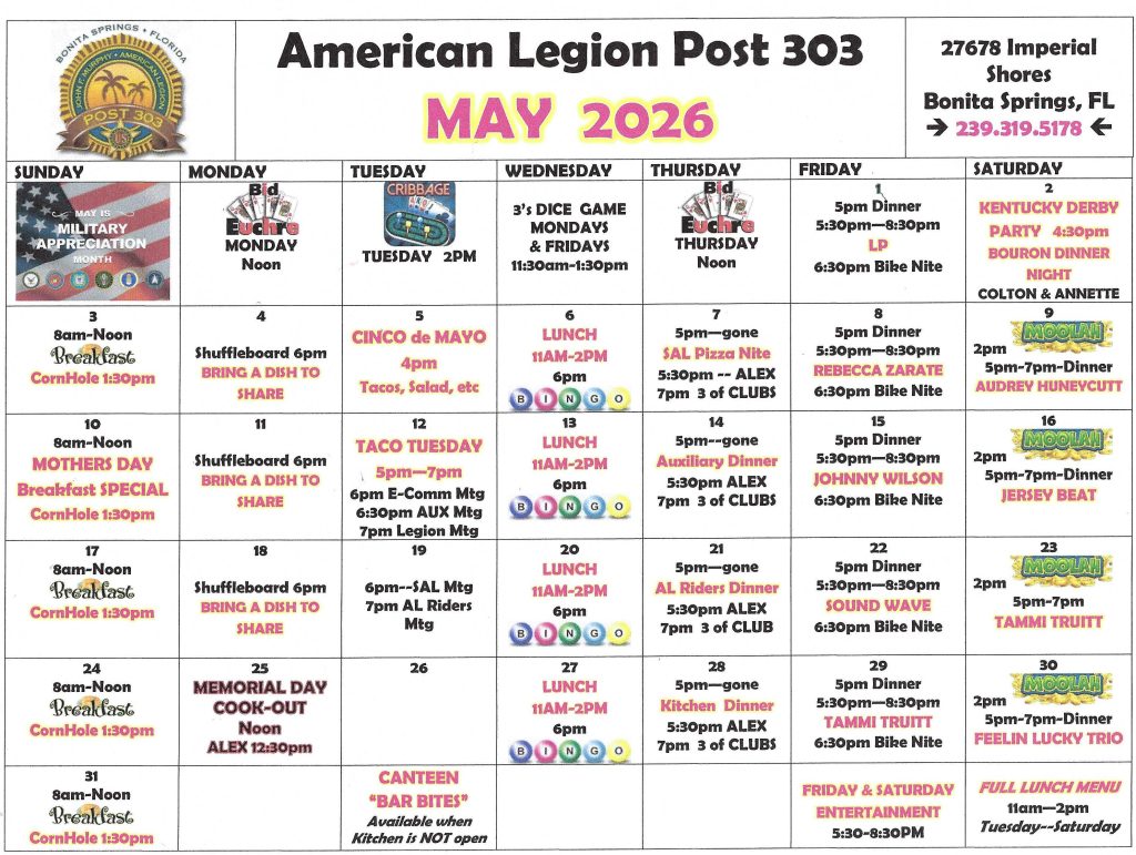 May Events