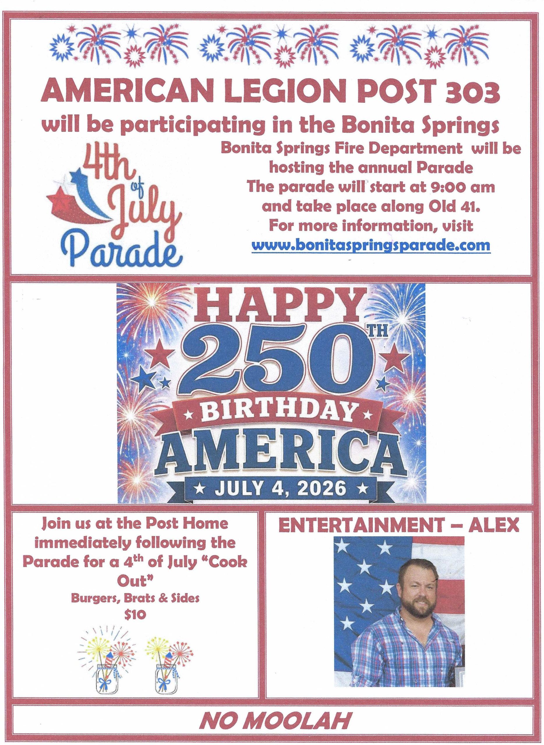 2026, 07.04 Fourth of July 01 Revised Join us in celebrating 250 years!