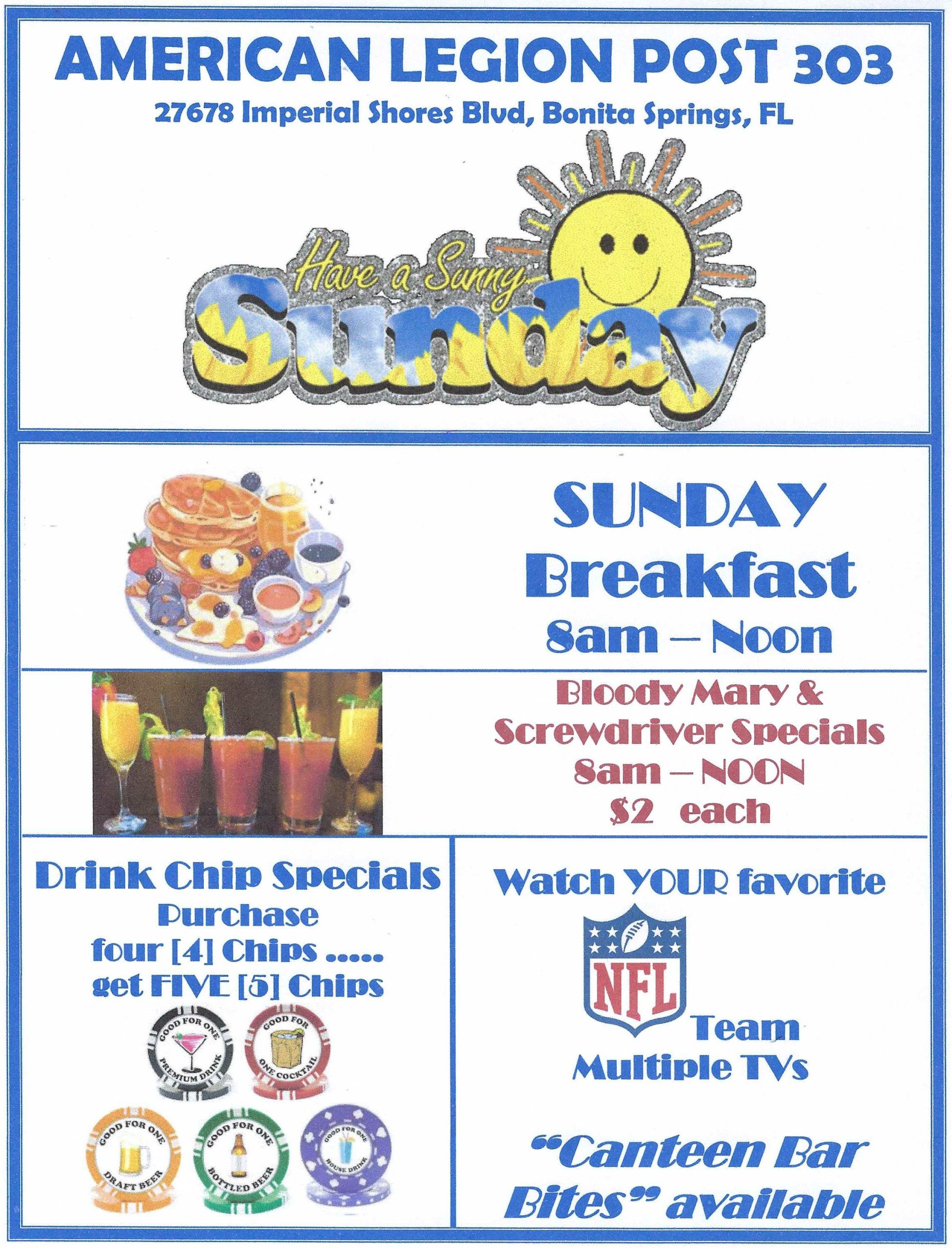01 SUNDAY FUNDAY REV 2026- 09.13 sunday flyer